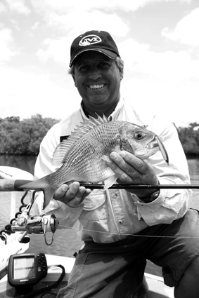 A lovely bream that sucked a Tiemco Pencil – one of the 40 fish for the session.